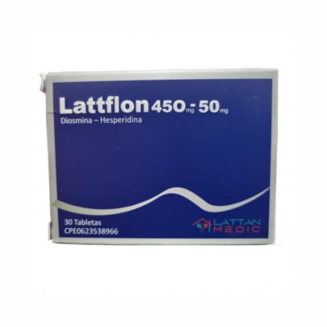LATTFLON DIOSMINA HESPIRIDINA 450-50MG TAB X 30